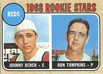 1968 Topps Johnny Bench Rookie Card