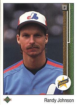 1989 Upper Deck Randy Johnson rookie card