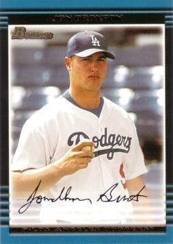 2002 Bowman Draft Picks Jon Broxton Rookie Card