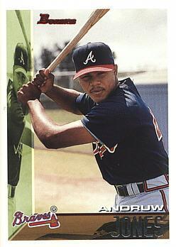 1995 Bowman Andruw Jones Rookie Card