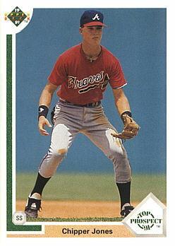 1991 Upper Deck Chipper Jones Rookie Card