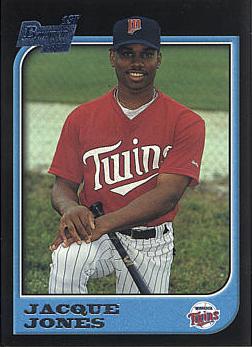 1997 Bowman Jacque Jones Rookie Card