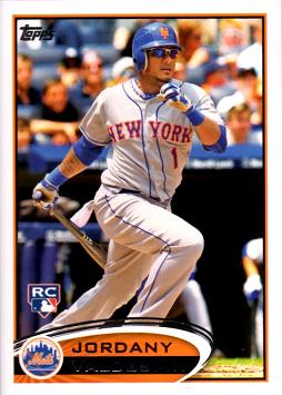 2012 Topps Update Jordany Valdespin Rookie Card