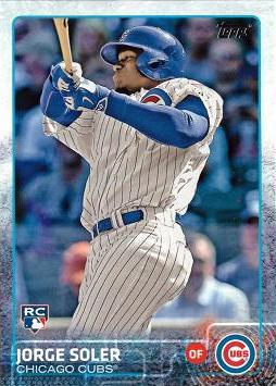 2015 Topps Baseball Jorge Soler Rookie Card