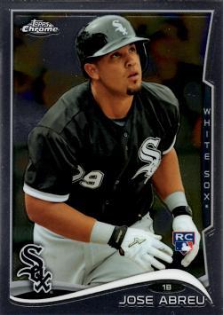 2014 Topps Chrome Baseball Jose Abreu Rookie Card