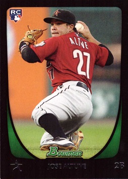 Jose Altuve Bowman Draft Rookie Card