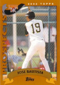 Jose Bautista Baseball Rookie Card