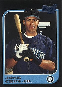 1997 Bowman Jose Cruz Jr Rookie Card