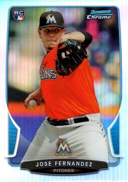 Jose Fernandez Bowman Chrome Refractor Rookie Card