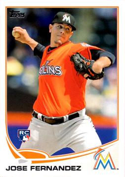 Jose Fernandez Bowman Chrome Refractor Rookie Card