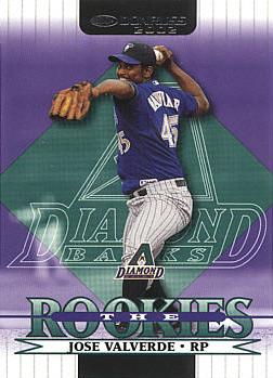 2002 Donruss RCs Jose Valverde Rookie Card