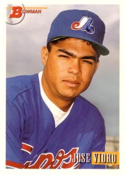 1993 Bowman Jose Vidro Rookie Card