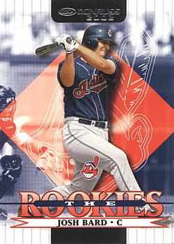 2002 Donruss the Rookies Josh Bard Rookie Card