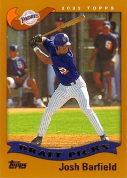 2002 Topps Josh Barfield Rookie Card