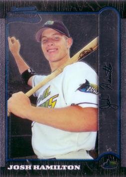 1999 Bowman Chrome Josh Hamilton Rookie Card