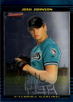 Josh Johnson Bowman Chrome Rookie Card