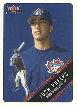 2000 Fleer Glossy Josh Phelps Rookie Card