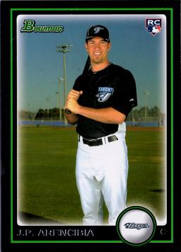 2010 Bowman Draft Picks J.P. Arencibia Rookie Card