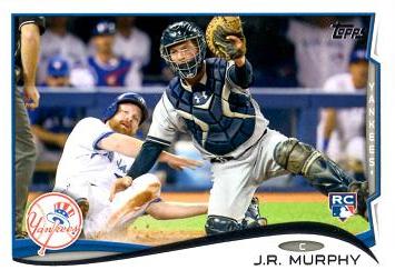 2014 Topps Baseball J.R. Murphy Rookie Card