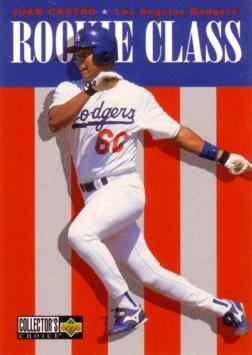 1996 Collector's Choice Juan Castro Rookie Card