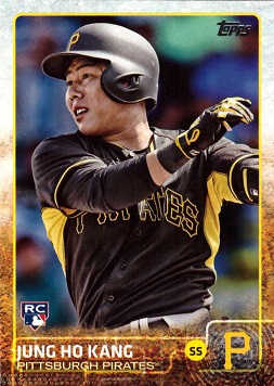 2015 Topps Baseball Jung Ho Kang Rookie Card