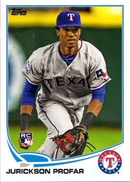 2013 Topps Baseball Jurickson Profar Rookie Card