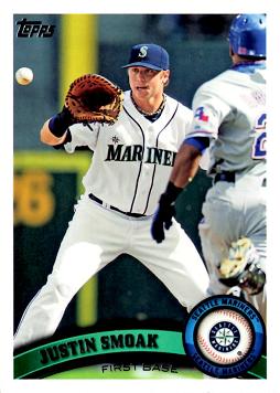 2011 Topps Justin Smoak Rookie Card