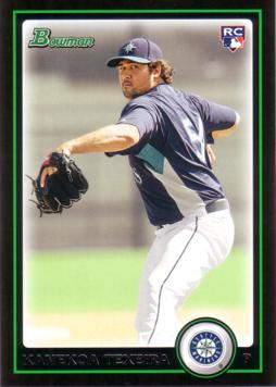 2010 Bowman Kanekoa Texeira Rookie Card