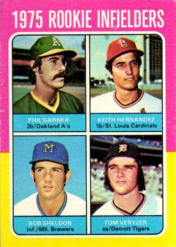 1975 Topps Baseball Keith Hernandez Rookie Card