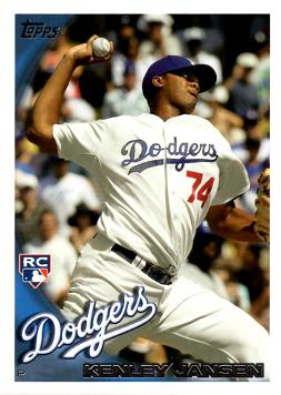 2010 Topps Update Kenley Jansen Rookie Card