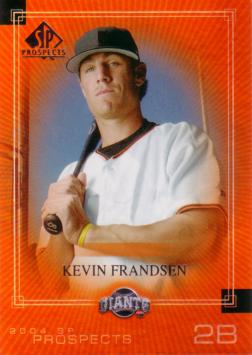 2004 SP Prospects Kevin Frandsen Rookie Card