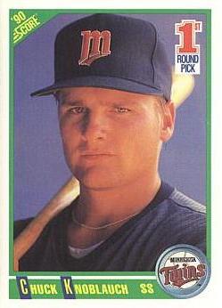 Chuck Knoblauch Rookie Card