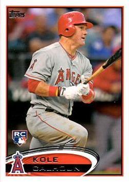 2012 Topps Update Baseball Kole Calhoun Rookie Card