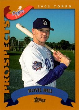 2002 Topps Traded Koyie Hill Rookie Card