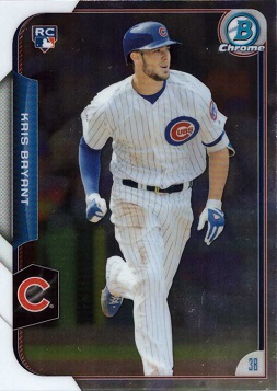 2015 Bowman Chrome Baseball Kris Bryant Rookie Card