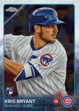 2015 Topps Chrome Baseball Kris Bryant Rookie Card