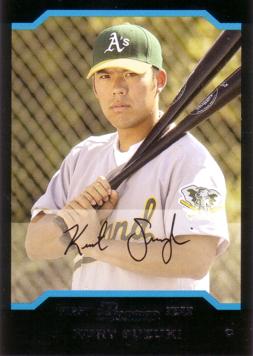 2004 Bowman Draft Picks Kurt Suzuki Rookie Card