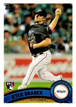 2011 Topps Kyle Drabek Rookie Card