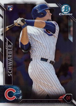 2016 Bowman Chrome Baseball Kyle Schwarber Rookie Card