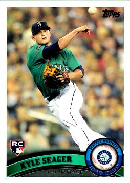 2011 Topps Update Kyle Seager Rookie Card