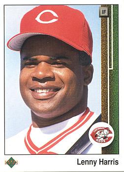 1989 Upper Deck Lenny Harris Rookie Card