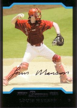 2004 Bowman Lou Marson Baseball Rookie Card
