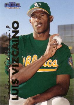 1999 Fleer Update Luis Vizcaino Rookie Card