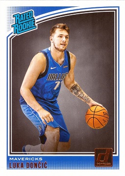 2018-19 Panini Donruss NBA Basketball Luka Doncic Rookie Card