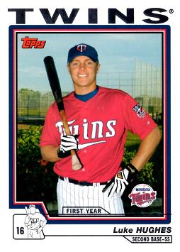 2004 Topps Traded Luke Hughes Rookie Card