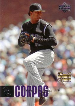 2006 Upper Deck Manny Corpas Rookie Card