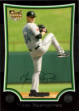 2009 Bowman Draft Picks Marc Rzepczynski Rookie Card