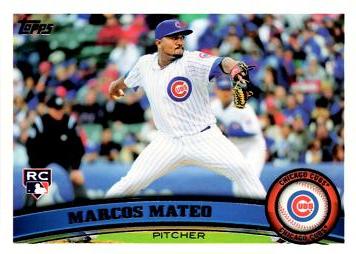 2011 Topps Marcos Mateo Rookie Card