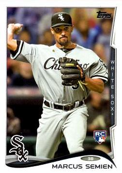 2014 Topps Baseball Marcus Semien Rookie Card