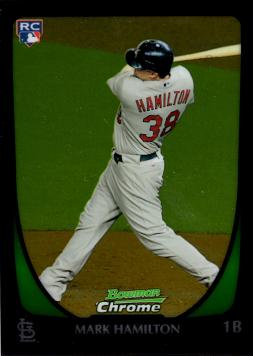 2011 Bowman Chrome Draft Mark Hamilton Rookie Card